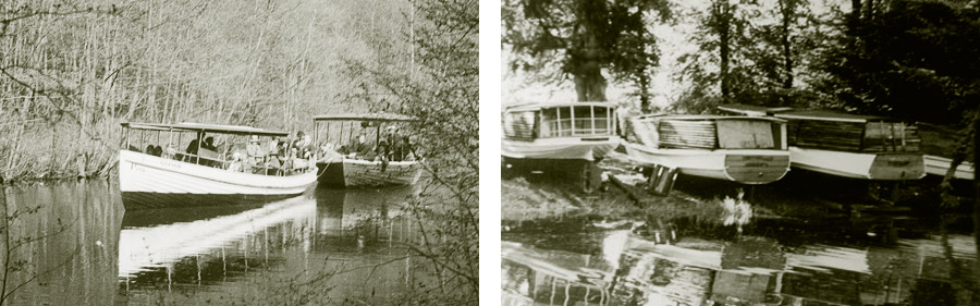 Bade i Furesøen 1955
