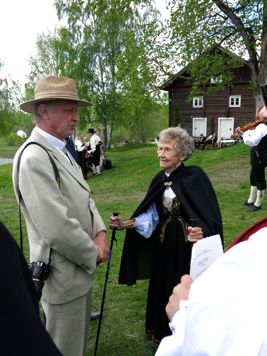 Morten og bestemor Eli
