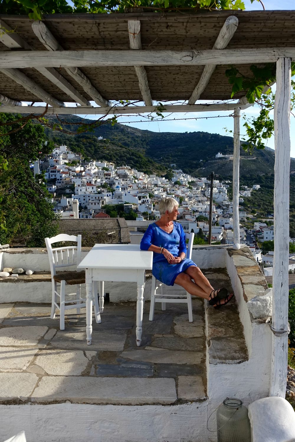 Vores veranda.