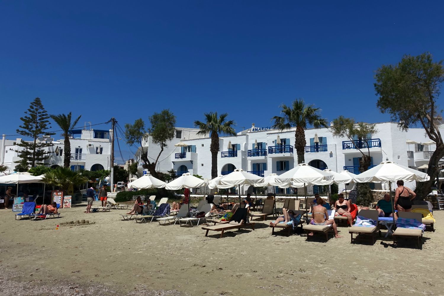 Vores hoet i Naxos by.