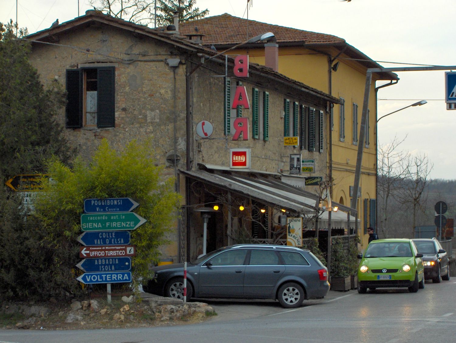 På vei mot Volterra...