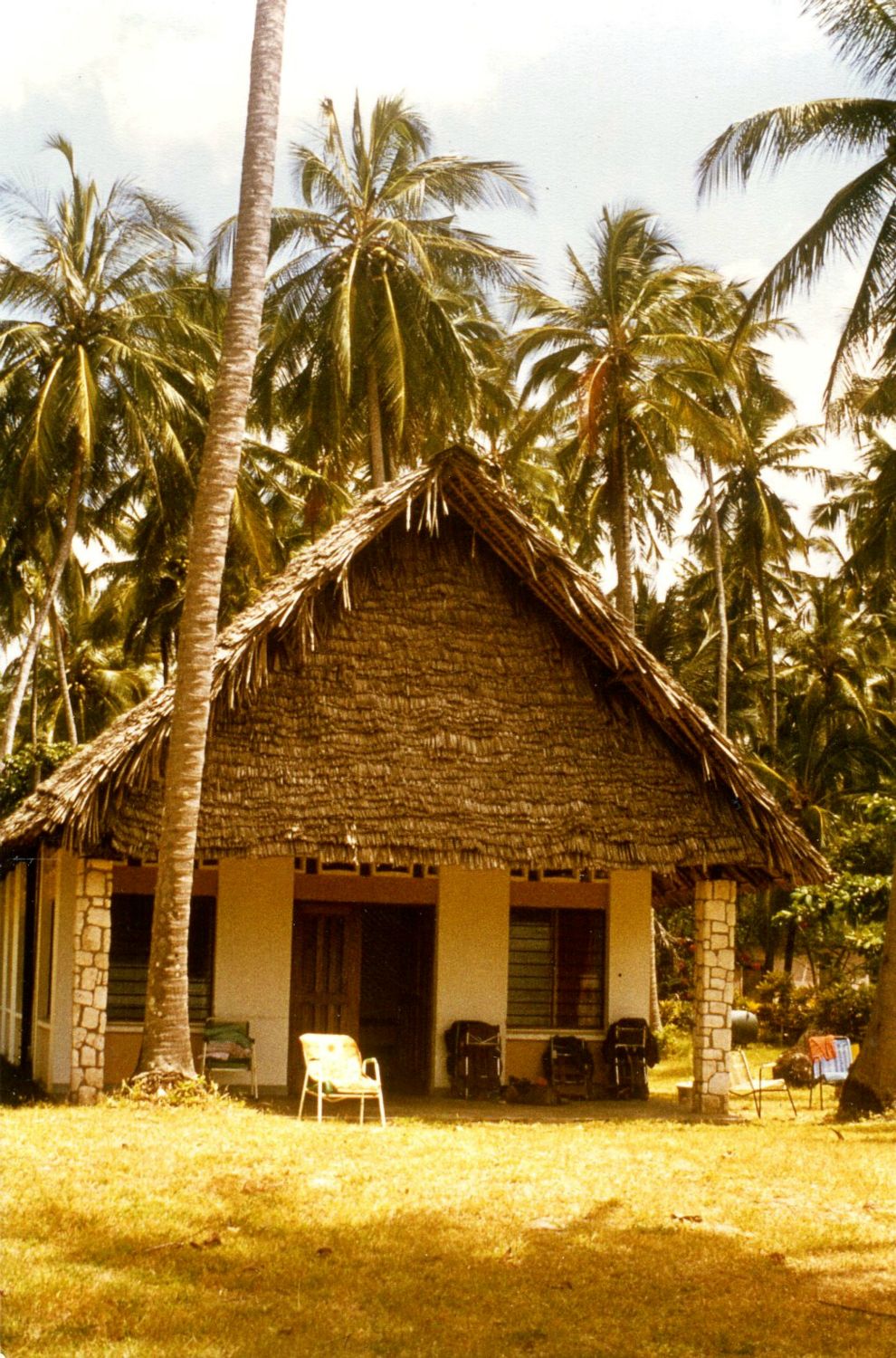I Kanamai ved Malindi lejer vi et hus, nu skal vi ud på revet og dykke