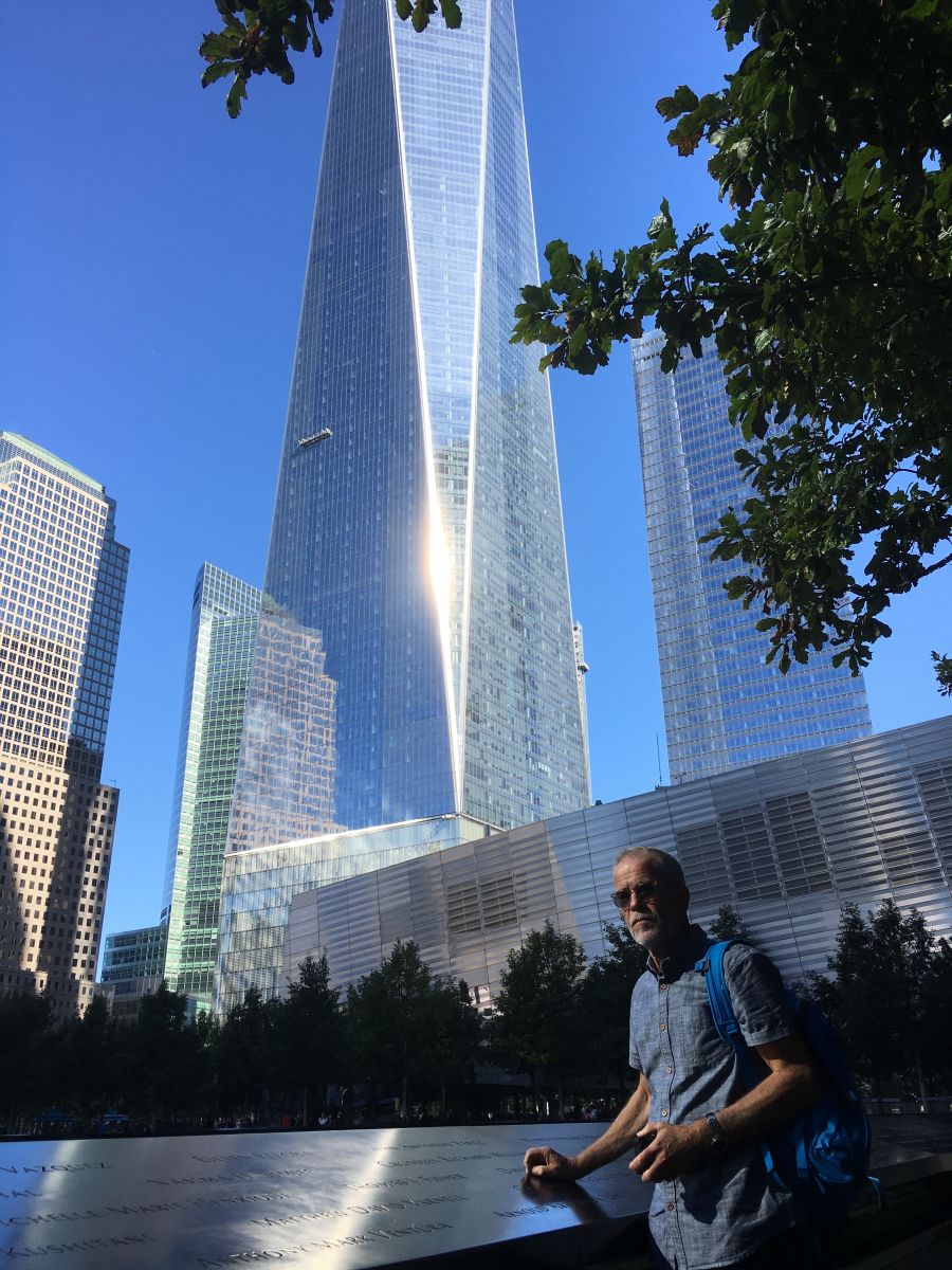 Ved 9/11-mindesmærket og One World Trade Center