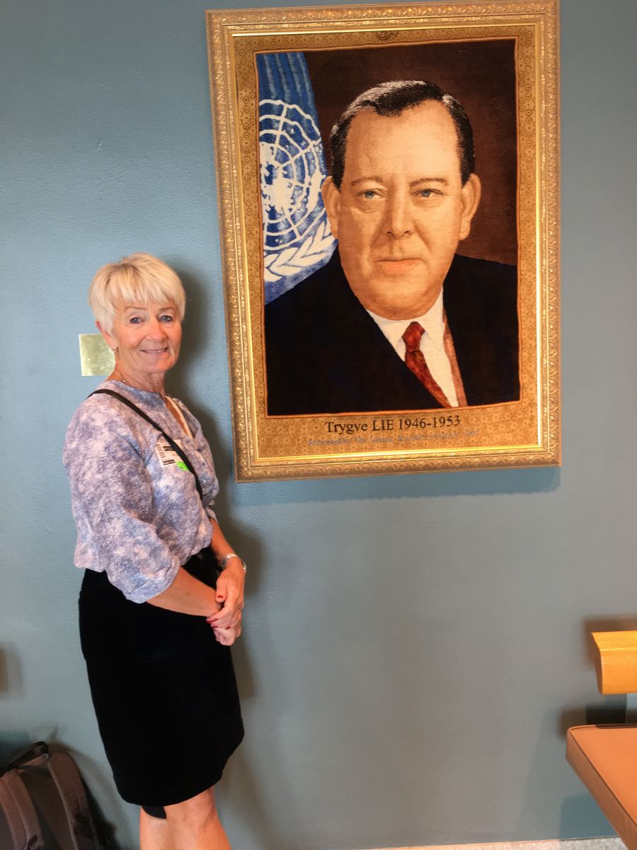 Anne-Grete og Trygve Lie