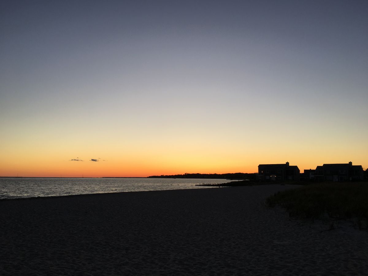 Solnedgang over Hyannis Port
