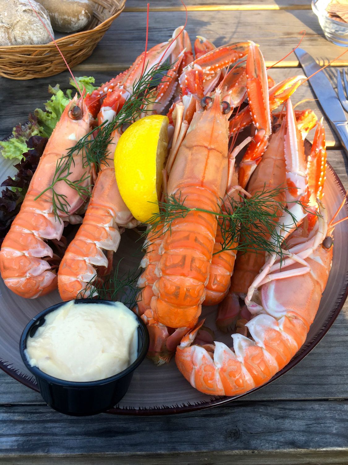 Så er der serveret