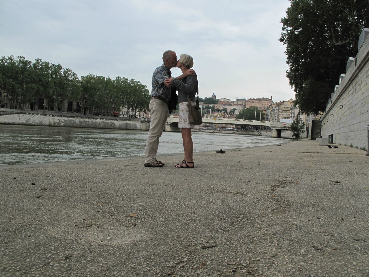 Kys ved Saone i Lyon