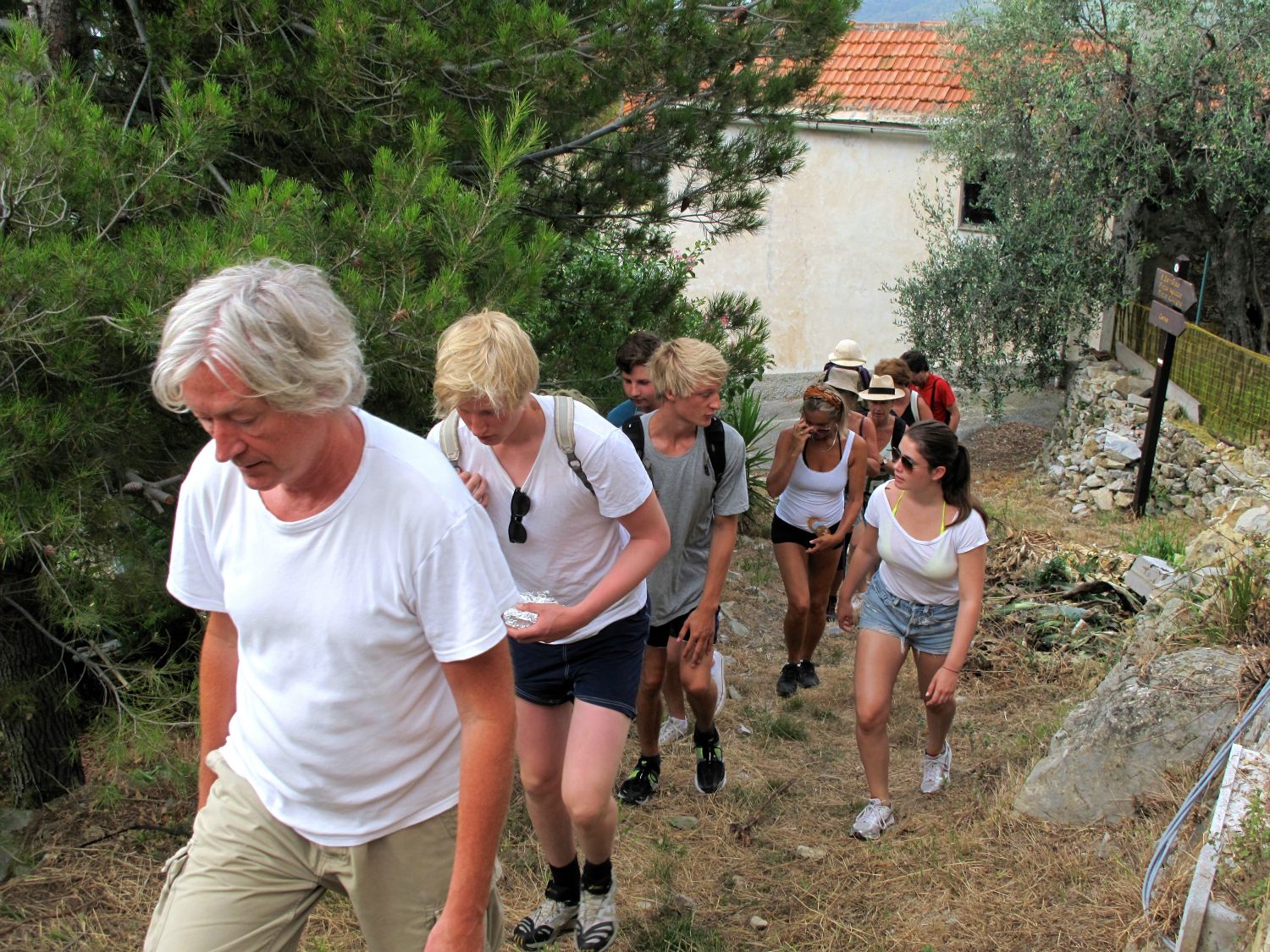 På fodtur til Cervo