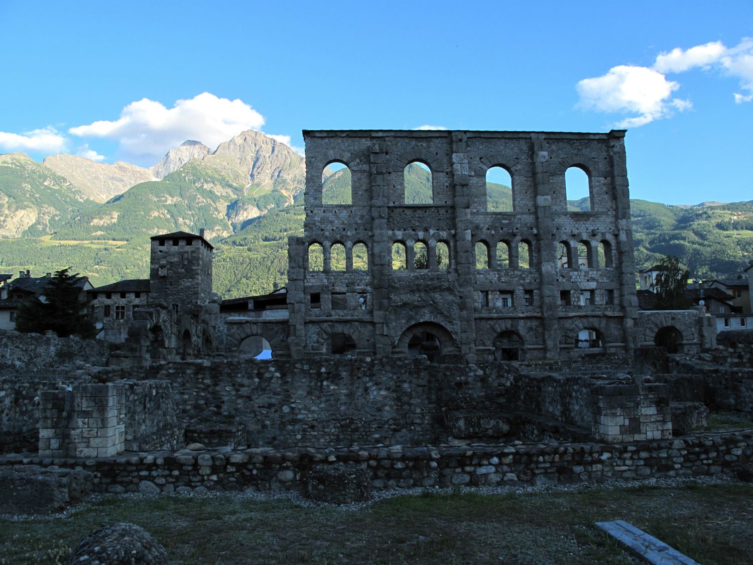 Romersk teater i Aosta