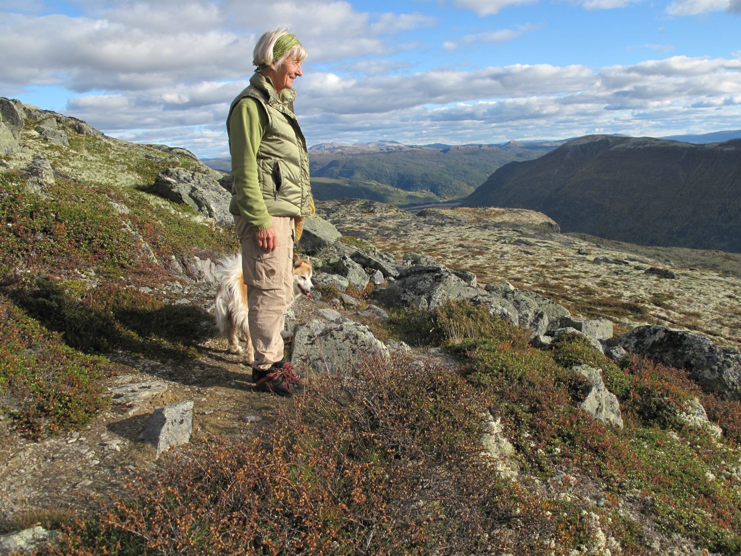 Utsikt mot Sel og Gudbrandsdalen