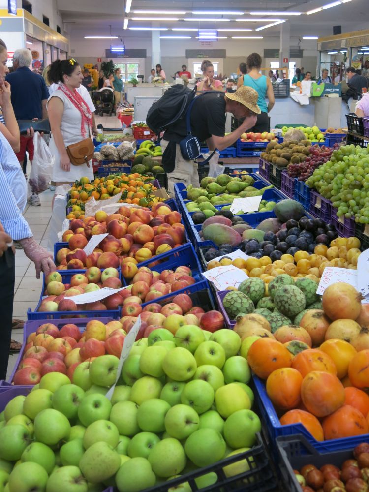 På vejen tilbage, markedet i Soller