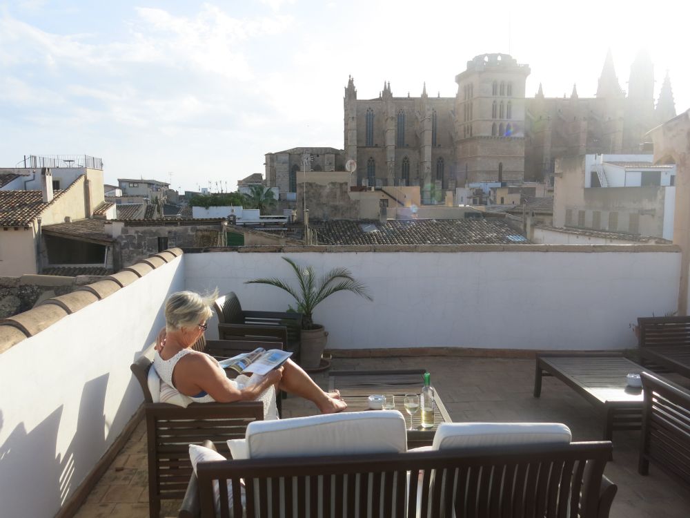 Vores tagterrasse