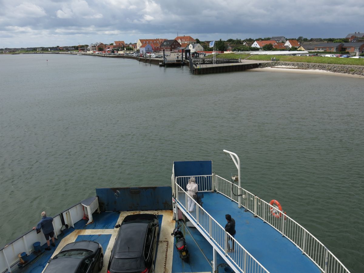 Ankomst til Nordby på Fanø