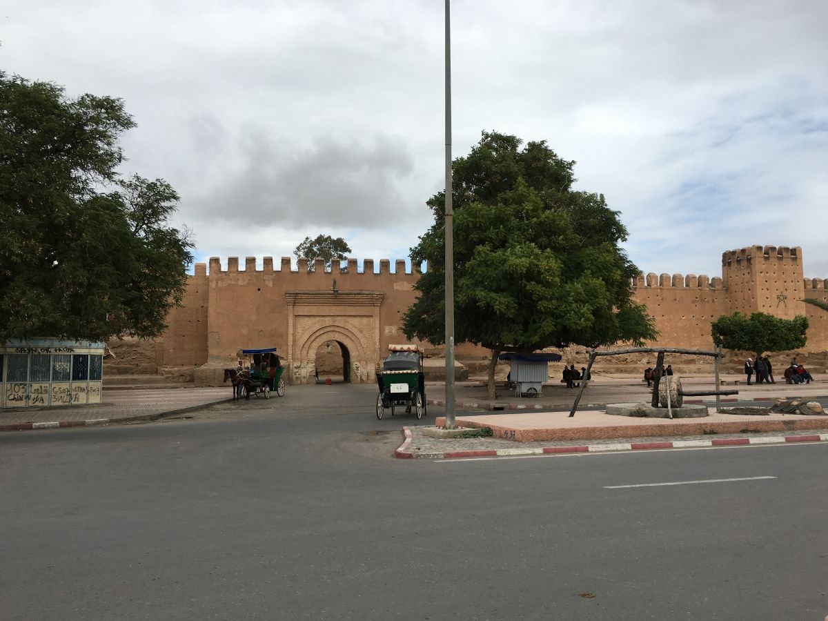 Bab Sedra, porten til vores kasbah