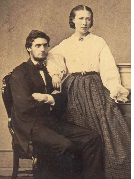 Carl Erasmi Otterstrøm og Sophie Cathrine Flensborg