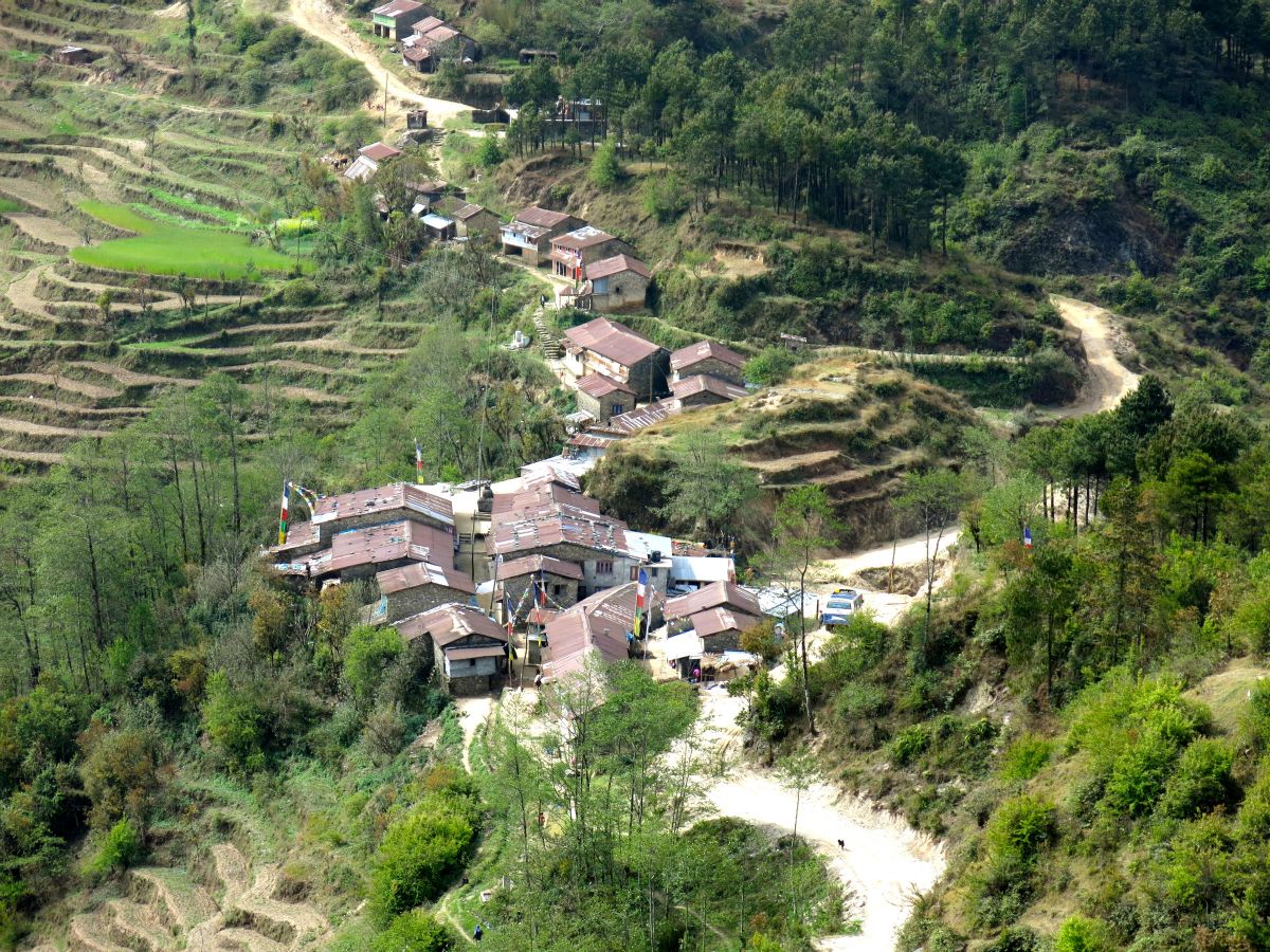 Dette er muligvis Tamang village