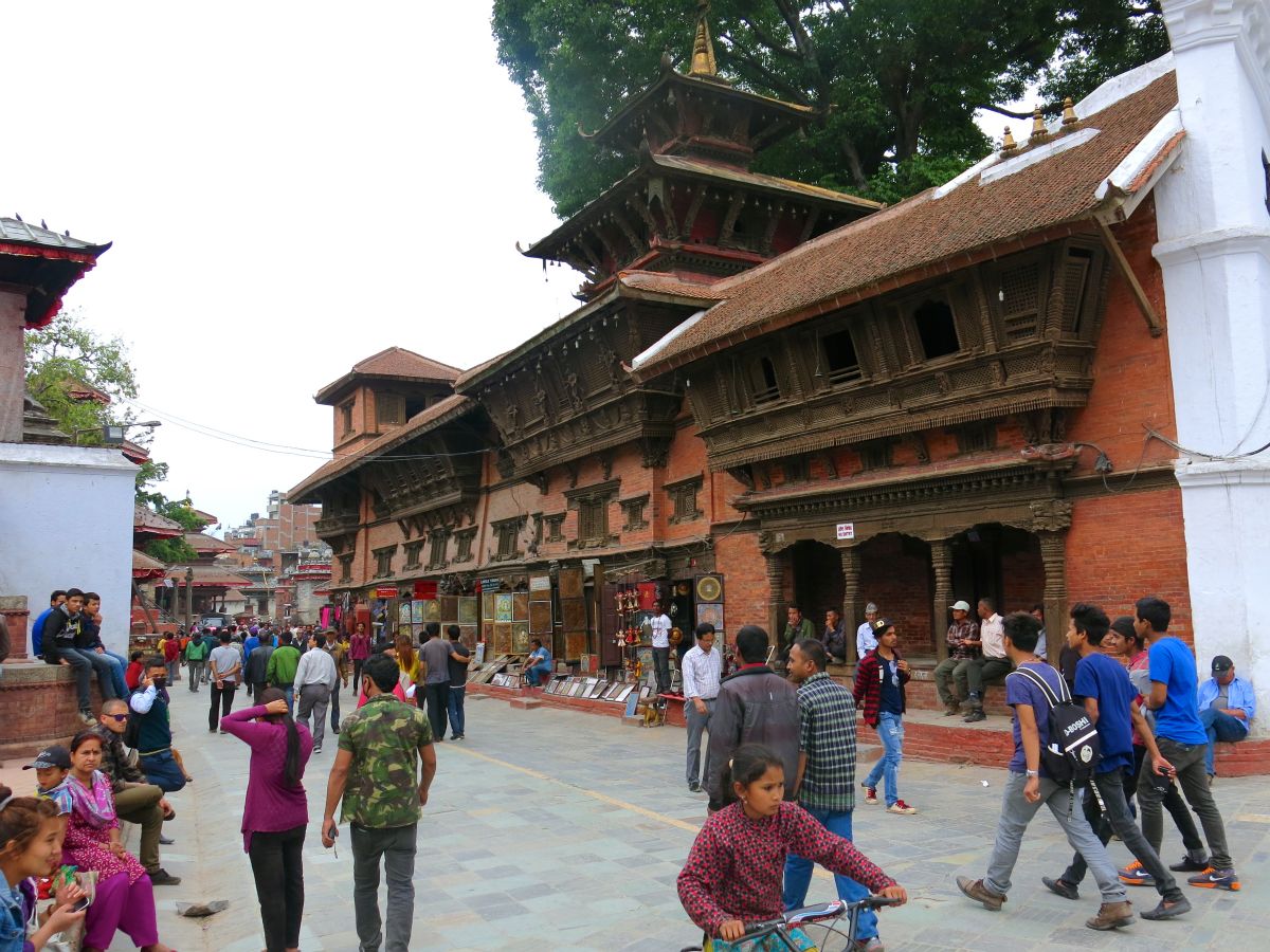 Her får man et glimt af det gamle Kathmandu