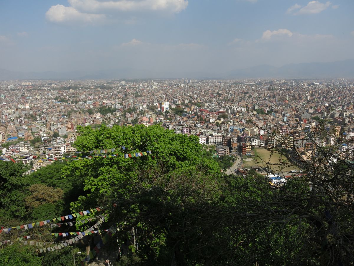 Udsigt over Kathmandu