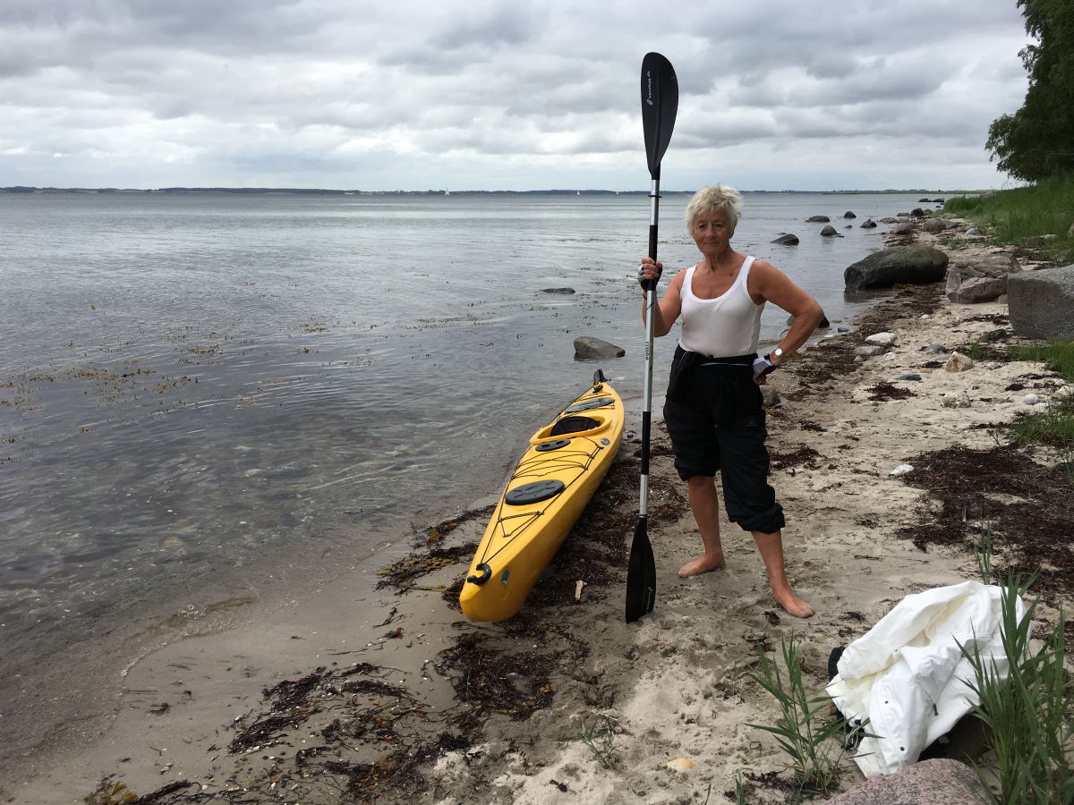 På kajaktur rundt om (halve) Thurø