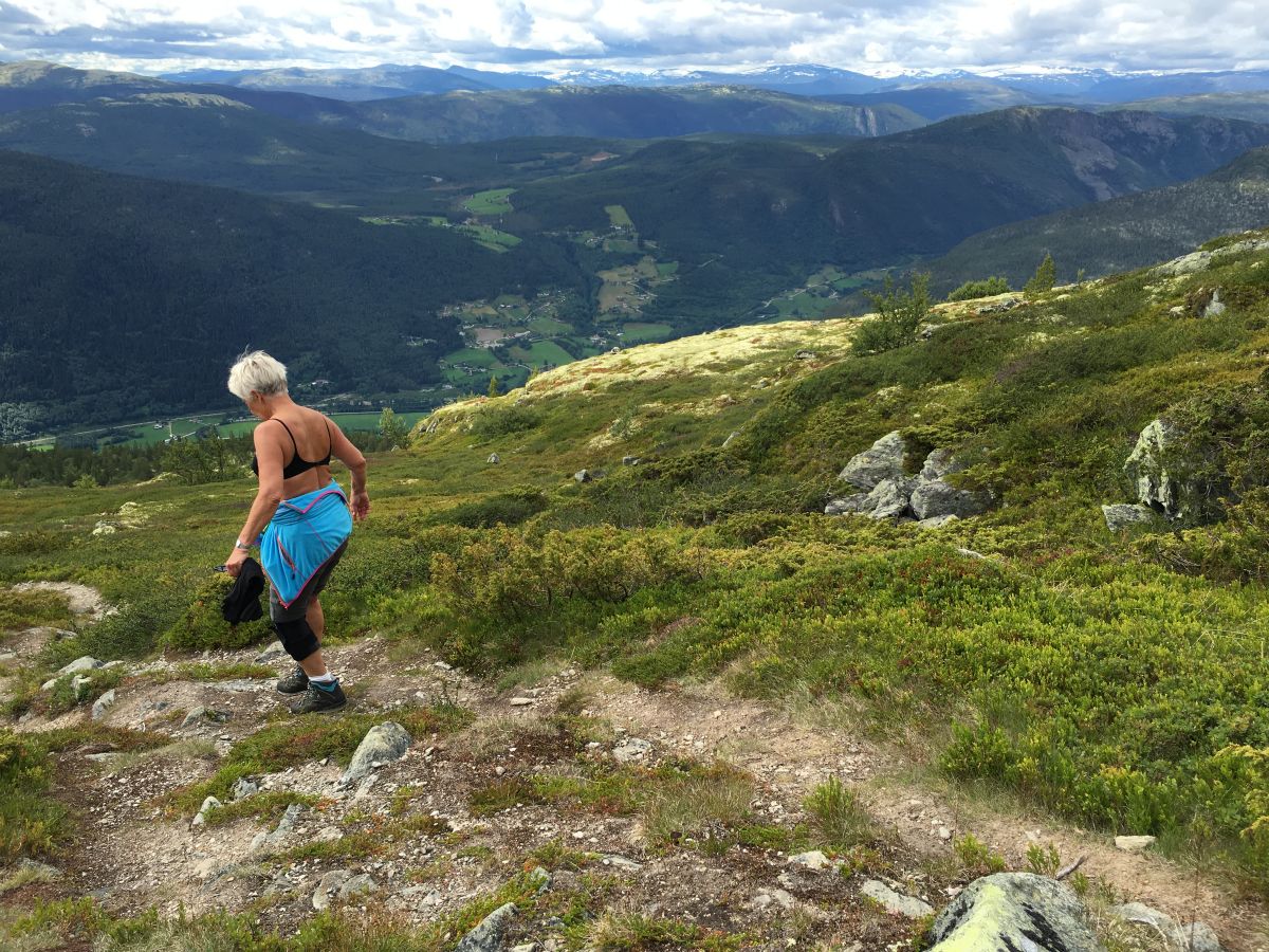 På vej ned i Gudbrandsdalen