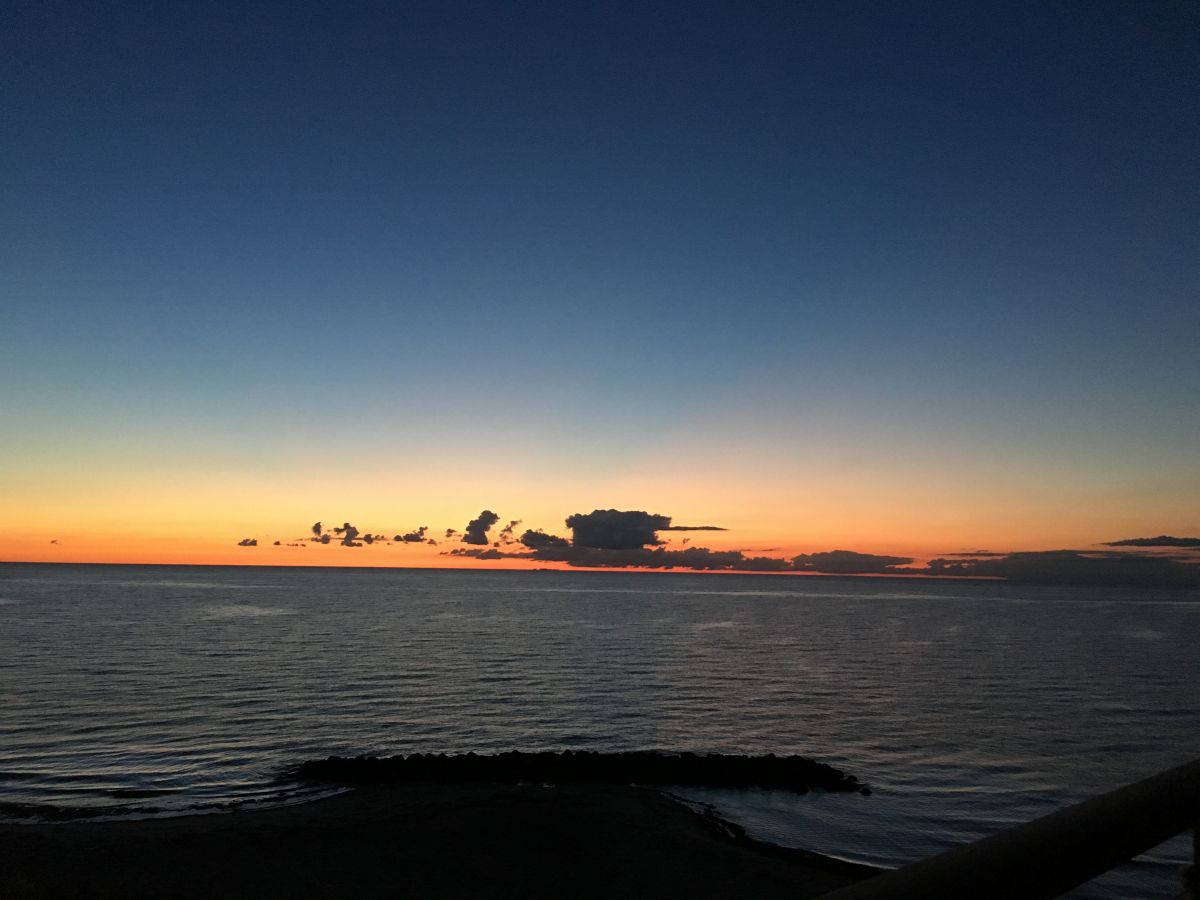 ...og aftenstemning over Kattegat