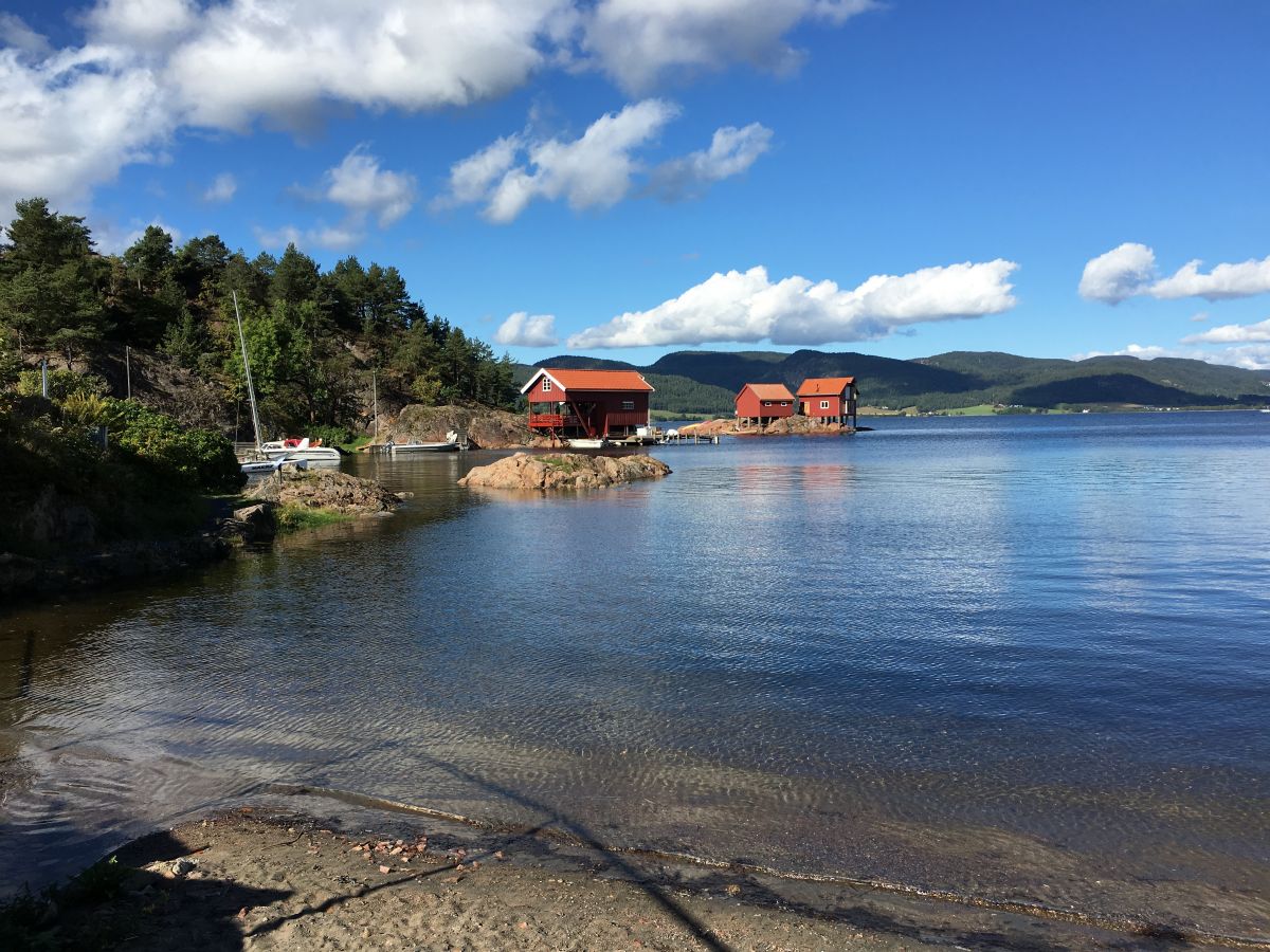 ...i år er bådturen afløst af hyttetur, da Petter har fået ny hofte...